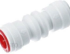 ACHV0404 - Złączka 1/4" x 1/4'' pod wężyk z zaworem zwrotnym - kolor biały