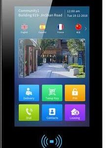 AKUVOX R29C - Panel zewnętrzny wielorodzinny Black