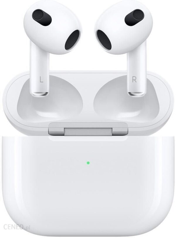 Apple AirPods 3 biały (MME73ZM/A) etui ładujące MagSafe