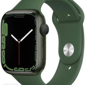 Apple Watch Series 7 Koperta 45 mm z aluminium w kolorze zielonym z paskiem sportowym w kolorze zielonym (MKN73WB/A)