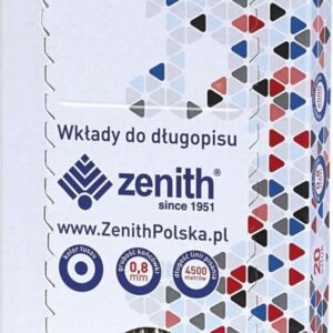Astra Wkład Wielkopojemny Zenith 4 Niebieski 20szt.