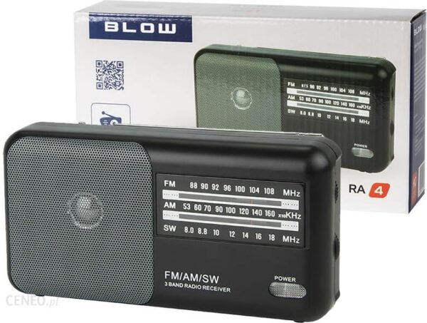 Radio Blow RA4 czarne