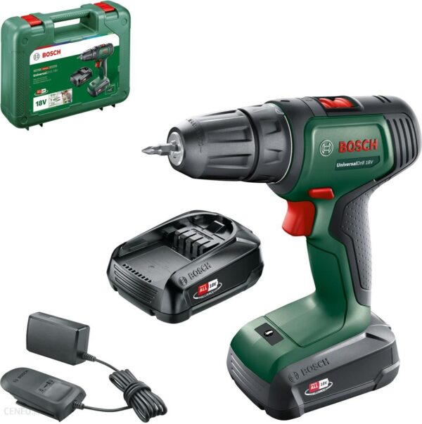 Bosch UniversalDrill 18V 2 akumulatory 1