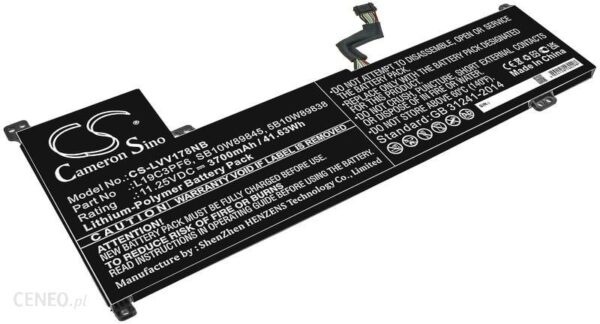 Cameron Sino Lenovo V17-IIL (82GX) L19C3PF6 3700mAh 41.63Wh Li-Polymer 11.25V (CSLVV178NB)