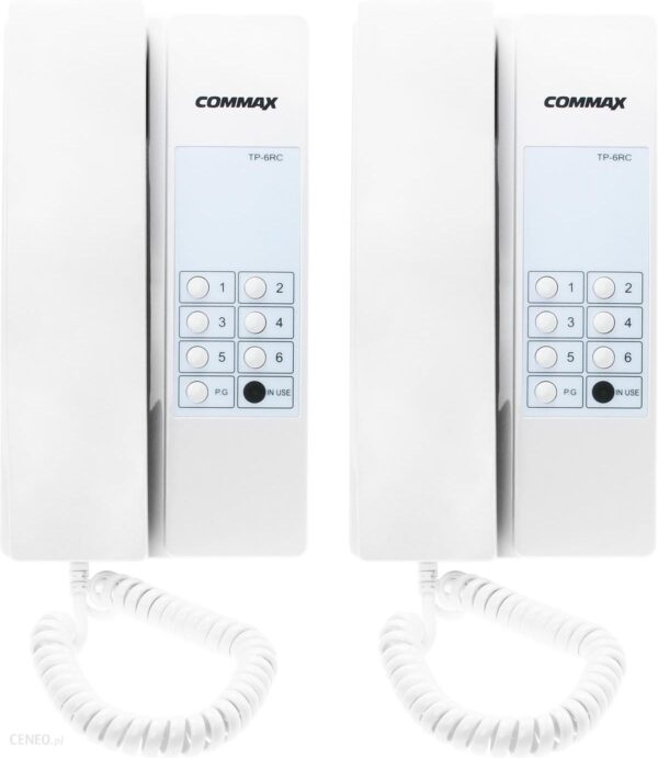 Commax Zestaw Interkom Słuchawkowy Tp6Rc 2 (ZI10183)
