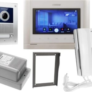 Commax Zestaw Wideodomofonowy Z Monitorem 7" Unifon I Kamera Do Montażu Podtynkowego ZW22098