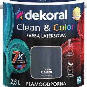 Dekoral Clean&Color Czarny Płomień 2