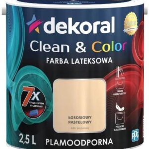 Dekoral Clean&Color Łososiowy Pastelowy 2