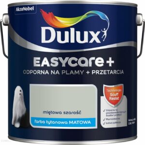 Dulux Easycare+ Miętowa Szarość 2