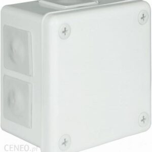 Elektro-Plast Puszka N/T 98X98X65Mm Ip55 6-Wl Dł.Gum. Biała Vp 043-01 61.149