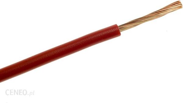 Elektrokabel Lgy 450/750V H07V-K 4 Czerwony 100mb