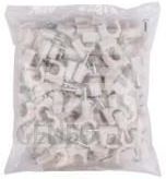 Ergom Ergom uchwyt do przewodów 8x9.6mm biały ug8 polipropylen/stal 100 szt e01ui-01040100601 E01UI01040100601