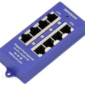 EXTRALINK EXTRALINK 4 PORTOWY POE INJECTOR GIGABIT ETHERNET - EX.6358 (EX6358)