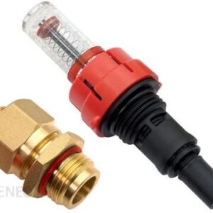 Ferro Zestaw Do Rozdzielacza 39 Mm: Przepływomierz Nypel 1/2"X1/2" Złączka (RKPPSET39P12)