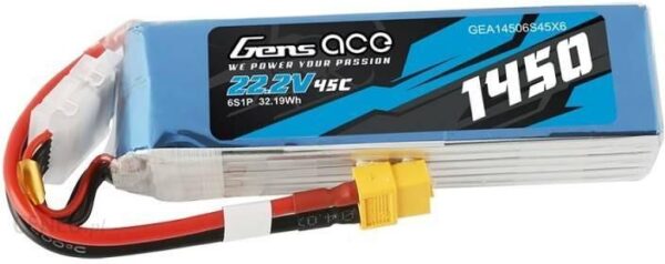 Gens Ace Akumulator 1450mAh 22.2V 45C 6S1P