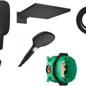 Hansgrohe Talis E 30X30 Czarny Mat 717456700180018E+69 717456700180018E+83 717456700180018E+125 7