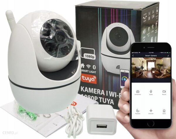 Kamera Ip Wifi Domowy Monitoring 360 Tuya Smart Hd