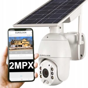 Kamera Zewnętrzna Obrotowa Solarna 2Mp Fullhd Wifi