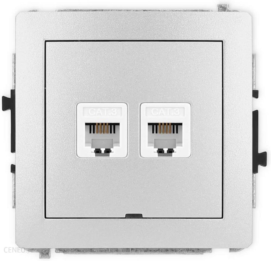 i-karlik-gniazdo-telefoniczne-podwojne-srebrny-metalik-7dgtbo2 Karlik Gniazdo Telefoniczne Podwójne Srebrny Metalik 7DGTBO2
