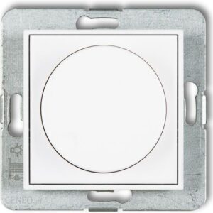 Karlik Mini Biały Elektroniczny Regulator Oświetlenia Przyciskowo Obrotowy (MRO1)