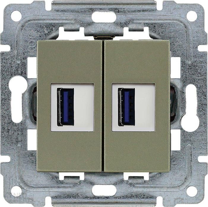 i-kos-ladowarka-usb-podwojna-satyna-455057 Kos Ładowarka Usb Podwójna Satyna 455057