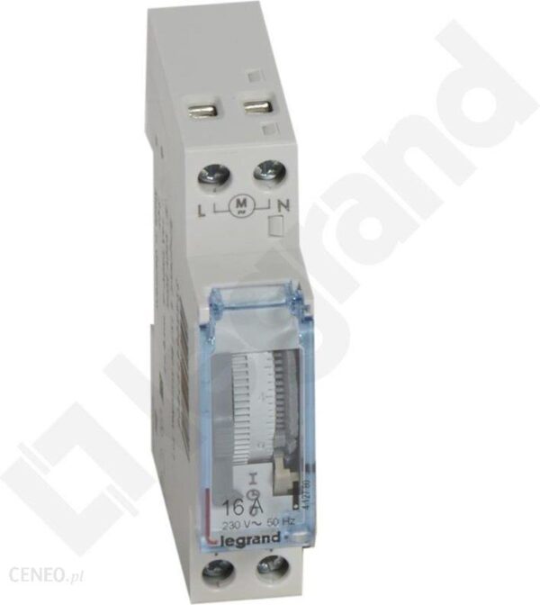 Legrand Programator czasowy PA 330 analogowy 230V 50Hz 1 mod. 412780
