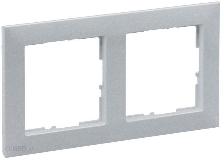 i-legrand-suno-ramka-2-krotna-aluminium-721512 Legrand Suno Ramka 2-krotna Aluminium 721512