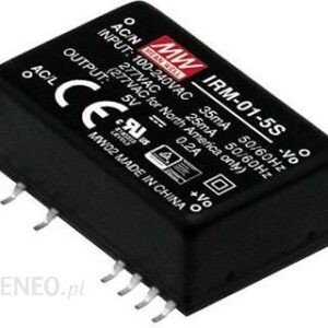 Mean Well Moduł Ac/Dc 1W 24V 0.042A IRM0124S