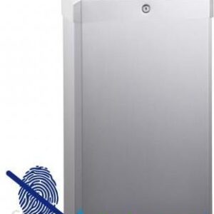 Merida Kosz Na Odpady Z Uchylną Pokrywą Stella Anti-Fingerprint 27L Stal Matowa Z Powłoką Afp