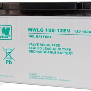 Mw Power Żelowy Mwlg 100Ah 12V (MWLG10012EV)