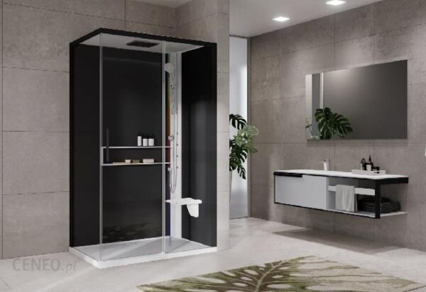 Novellini Glax 2 2.0 Hydro Plus 120X90 Prawa Biała (G222P290DM1L1UH)