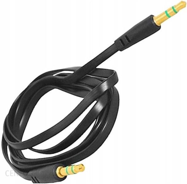 Przewód 2x JACK 3.5mm AUX kabel jack-jack czarny