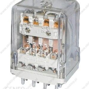 Relpol Przek.R15 4P 24Vdc E L-M.Do Gn.Gz14U 611077