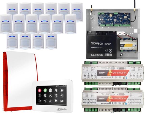 Ropam System Alarmowy Biały 16x Czujka Wifi ZA21650
