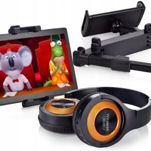 Samochodowy Uchwyt Na Tablet + Słuchawki Bluetooth (230ac7f1-8bb3-4802-bc2a-34f4c5fd1158)