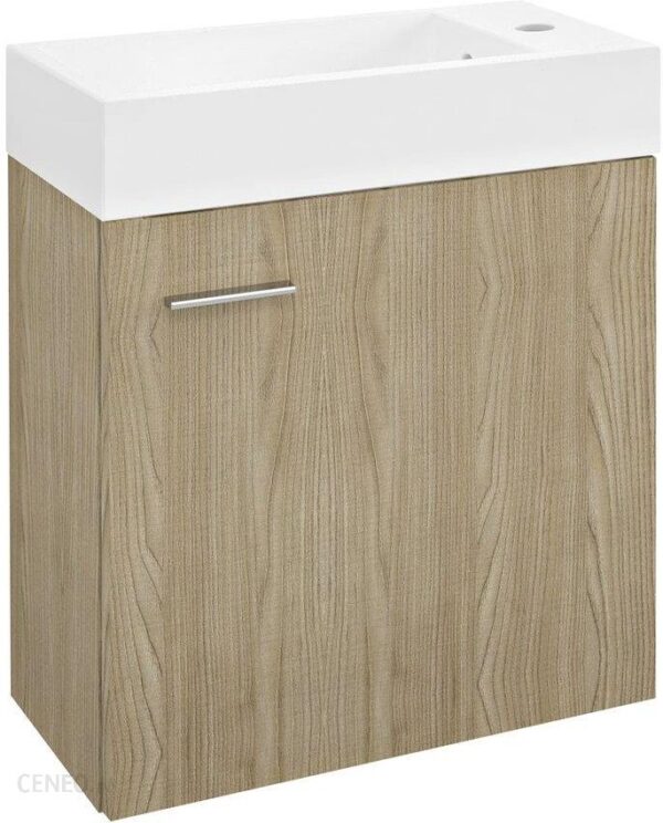 Sapho Latus Iv Szafka Umywalkowa 49 5X50X25Cm Wiąz Bardini Lt410 1313 N8089