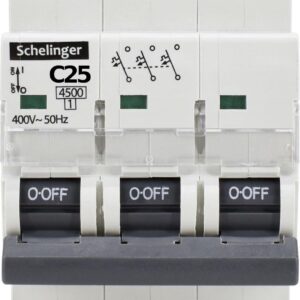 Schelinger Wyłącznik Nadprądowy S 3-Faz. C 25A G7-3P A02G73PC25