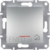 Schneider Electric Asfora Przycisk "Schody" Bez Ramki Z Podświetleniem Aluminium EPH1900361