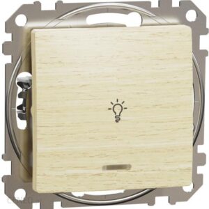 Schneider Electric Przycisk Światło Brzoza SDD180132L
