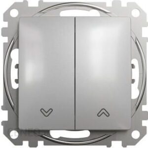 Schneider Electric Przycisk Żaluzjowy Srebrne Aluminium SDD113114SCH