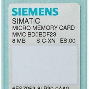 SIEMENS S7 MICRO MEMORY CARD 2MB 6ES7953-8LL31-0AA0 (6ES79538LL310AA0)