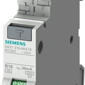 Siemens Wyłącznik Różnicowo-Nadprądowy 2P 16A C 0