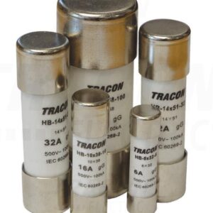 Tracon Electric Bezpiecznik Cylindryczny Hb 8x32 6A