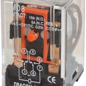 Tracon Electric Przekaźnik przemysłowy RM08-110AC