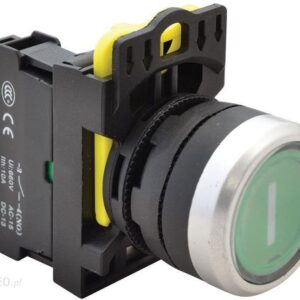 Tracon Electric Przycisk z piktogramem NYG3 P1 zielony (białe) NYG3P1