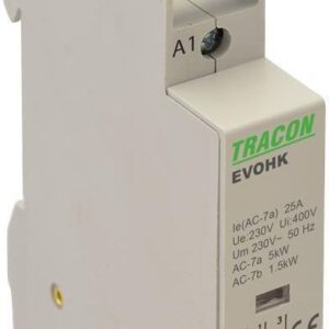Tracon Electric Stycznik Instalacyjny 230V 25A 2×No EVOHK225