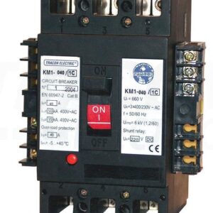 Tracon Electric Wyłącznik Kompaktowy 220V Dc Z Wyłacznikem Wzrostowym KM10632