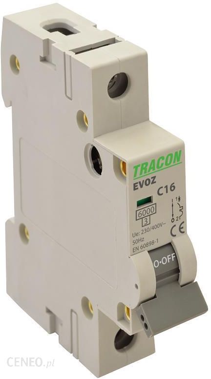 i-tracon-electric-wylacznik-nadpradowy-25a-1p-c-evoz1c25 Tracon Electric Wyłącznik Nadprądowy 25A 1P C EVOZ1C25