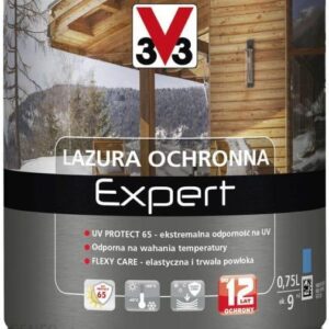 V33 Lazura Ochronna Expert Grafit 0