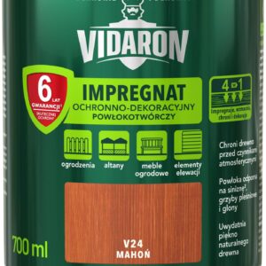 Vidaron Impregnat Ochronno Dekoracyjny Powłokotwórczy V24 Mahoń 0